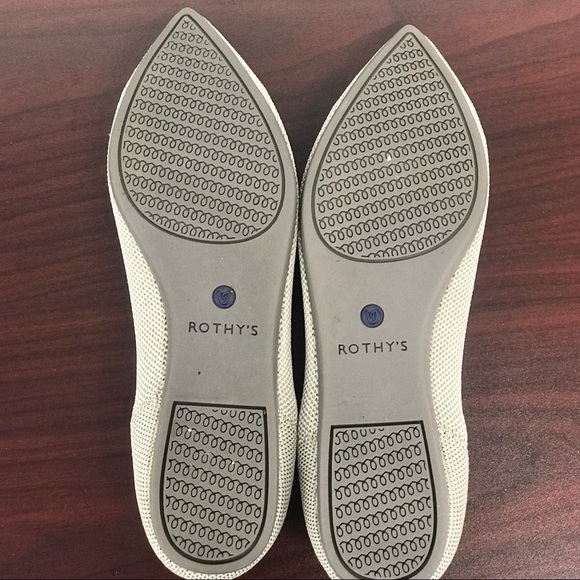 Rothys point Flax Birdseye Flats - Picture 4 of 8